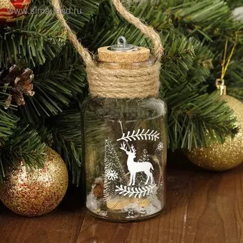 Декор с подсветкой "С новым годом" 6612,5 см