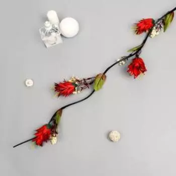 Декор тинги "Клематис альпийский" 150 см, микс