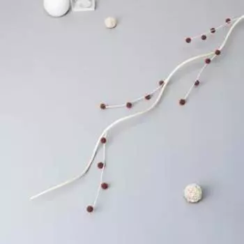 Декор тинги "Шарики бисер" 150 см микс