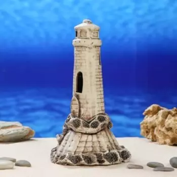 Декорация для аквариума "Маяк", 20 см, микс