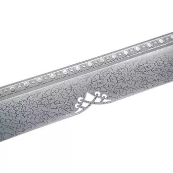 Декоративная планка «Моцарт», длина 300 см, ширина 7 см, цвет серебро/элегант