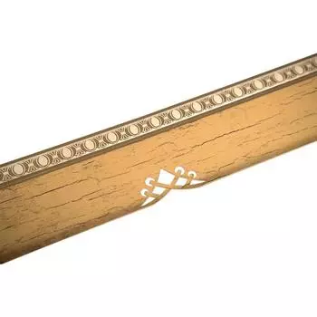 Декоративная планка «Моцарт», длина 350 см, ширина 7 см, цвет золото/антик