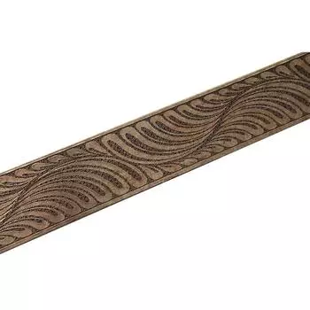 Декоративная планка «Жар-Птица», длина 350 см, ширина 7 см, цвет старое золото/шоколад