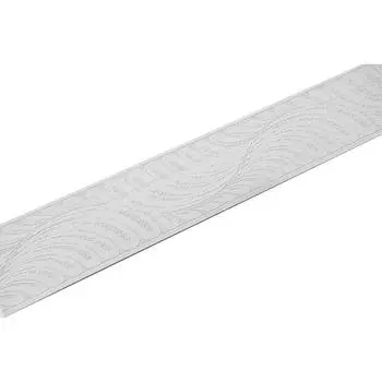 Декоративная планка «Жар-Птица», длина 450 см, ширина 7 см, цвет белый лак