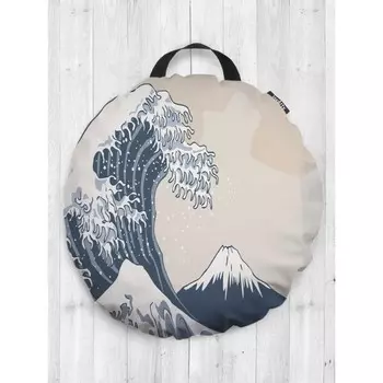 Подушка сидушка «Волна», декоративная, d = 52 см