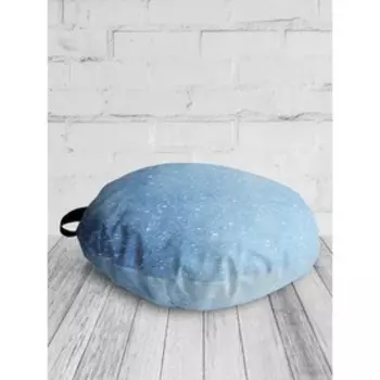 Подушка сидушка «Зимняя сказка», декоративная, d = 52 см