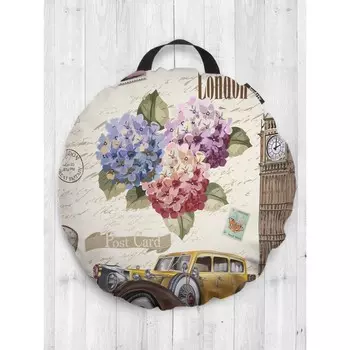 Подушка сидушка «Лондон», декоративная, d = 52 см