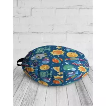 Подушка сидушка «Галактический парад», декоративная, d = 52 см