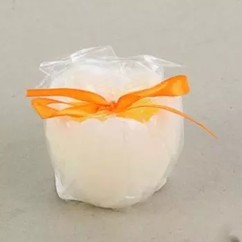 Декоративная свеча "Яйцо с желтком"