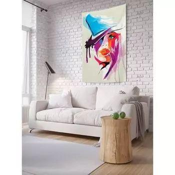 Декоративное панно с фотопечатью «Красочный макияж», вертикальное, размер 150х200 см