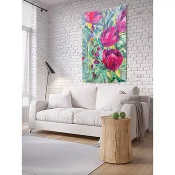 Декоративное панно с фотопечатью «Ароматные грезы», вертикальное, размер 100х150 см