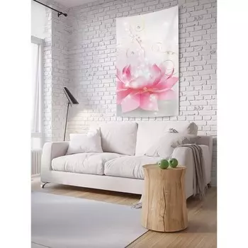 Декоративное панно с фотопечатью «Магический цветок», вертикальное, размер 150х200 см