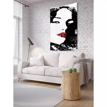 Декоративное панно с фотопечатью «Искусительный облик», вертикальное, размер 100х150 см