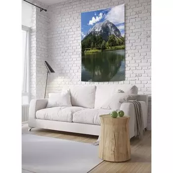 Декоративное панно с фотопечатью «Горные чувства», вертикальное, размер 100х150 см