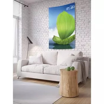 Декоративное панно с фотопечатью «Живой парусник», вертикальное, размер 100х150 см