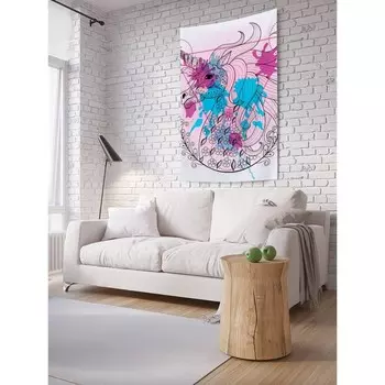 Декоративное панно с фотопечатью «Единорог в пятнах», вертикальное, размер 100х150 см