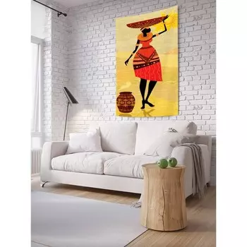 Декоративное панно с фотопечатью «Африканский стиль», вертикальное, размер 100х150 см