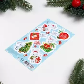 Декоративные наклейки "Символ года - 5" 10х16 см