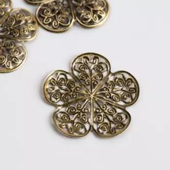 Декоративный элемент "Цветок" 3,5 см