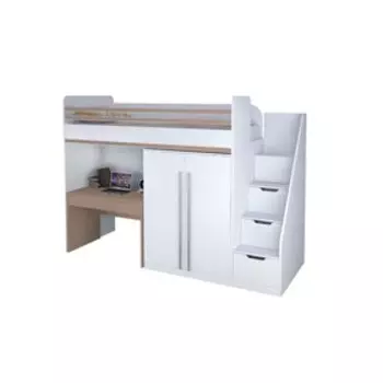 Декоративный элемент для кровати-чердака Polini kids City, цвет макиато