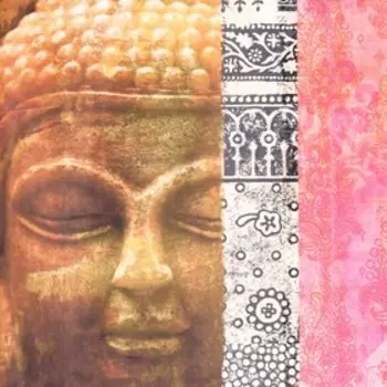 Декупажная карта "Будда" плотность 45 г/м2 формат А4