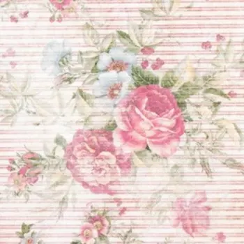 Декупажная карта "Цветы" плотность 45г/м2, формат А4