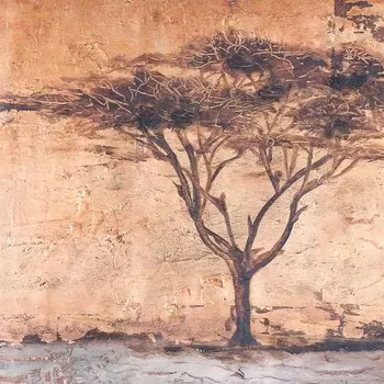 Декупажная карта "Деревья" плотность 45 г/м2 формат А4