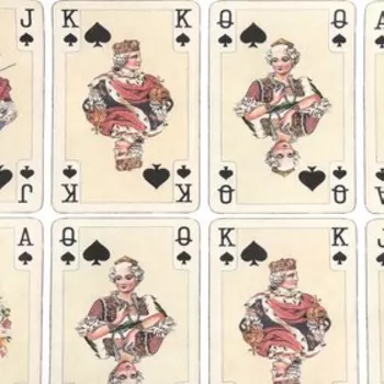 Декупажная карта "Карты" плотность 45 г/м2 формат А4