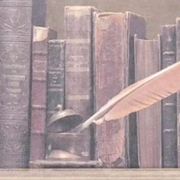 Декупажная карта "Книги" плотность 45г/м2, формат А4