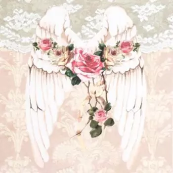 Декупажная карта "Крылья" формат А4, плотность 45г/м2