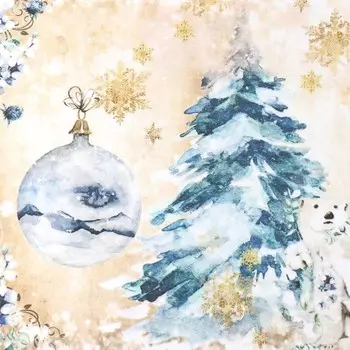 Декупажная карта "Подарки" плотность 45 г/м2, формат А4