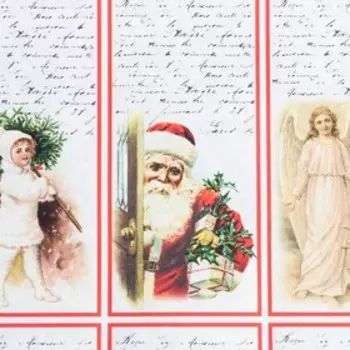 Декупажная карта "Подарки" плотность 45г/м2 формат А4