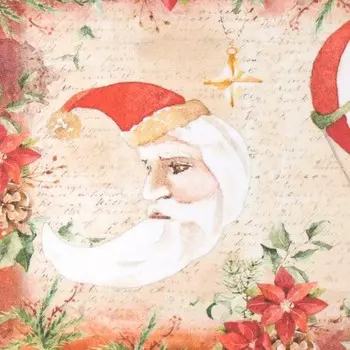 Декупажная карта "Щелкунчик" плотность 45 г/м2, формат А4