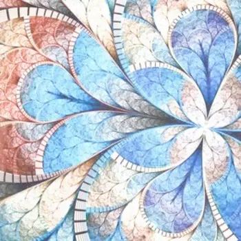 Декупажная карта "Узор" плотность 45 г/м2 формат А4