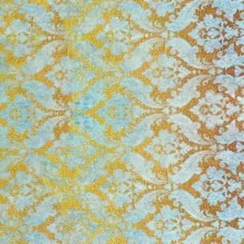 Декупажная карта "Узор золотой" формат А4, плотность 45г/м2