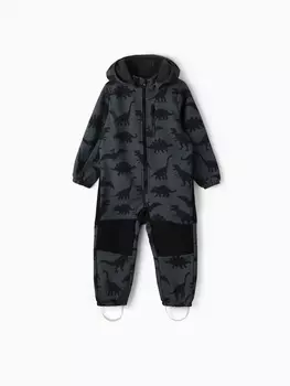 Демисезонный комбинезон на флисе детский KAFTAN Дино, рост 116 см