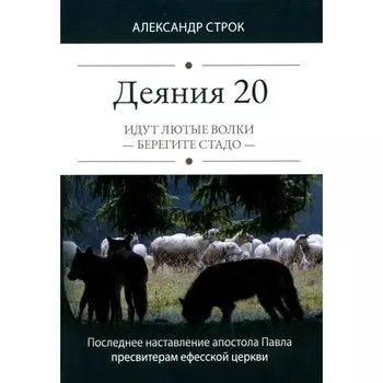 Деяния 20. Идут лютые волки — берегите стадо. Строк А.