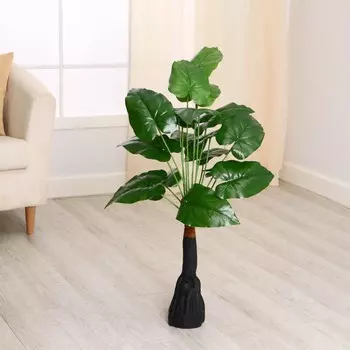 Дерево искусственное «Алоказия», h=74 см