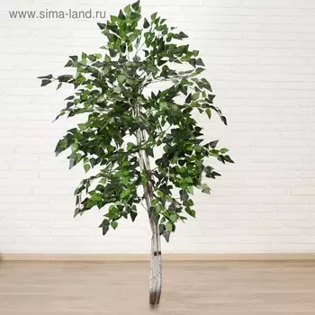 Дерево искусственное «Берёза», h=180 см