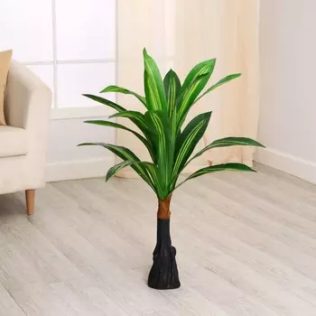 Дерево искусственное «Драцена лемон», h=58 см