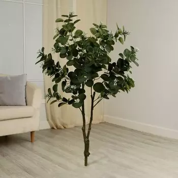 Дерево искусственное «Эвкалипт комнатный», h=120 см