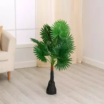 Дерево искусственное «Ливистона», h=75 см