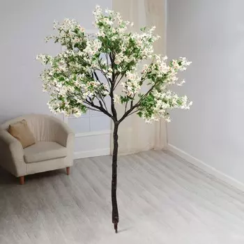 Дерево искусственное «Вейгела люкс», h=190 см, МИКС