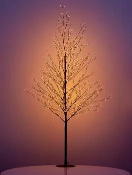 Дерево светодиодное 150 см, 1000 LED, постоянное свечение, 30 В, свечение янтарно-белое