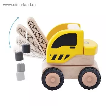 Деревянная игрушка Miniworld «Мини-кран»