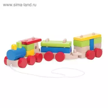 Деревянная игрушка «Паровозик»