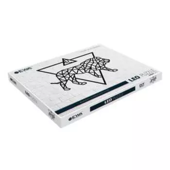 Деревянный декор настенный «Лев», панно, пазл EWA Design