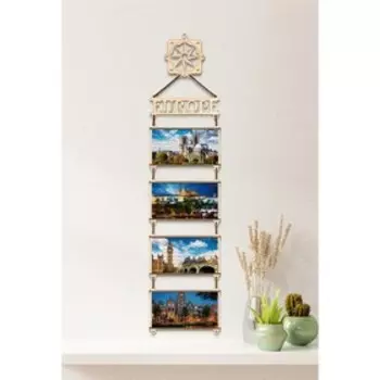 Деревянный интерьерный пазл «Европа»