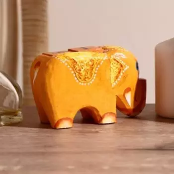 Вечный календарь с кубиками «Слоник», 114.56.6 см, дерево, МИКС