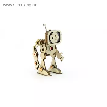 Деревянный конструктор «Робот Флеш»